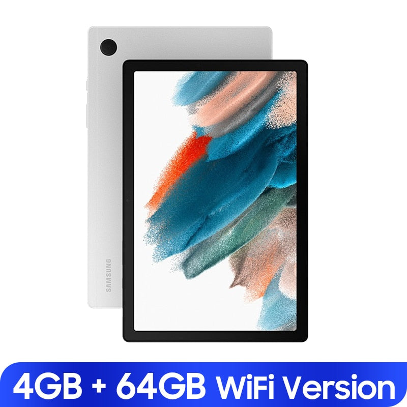 Samsung Galaxy Tab A8 Tablet 4GB 64GB Unisoc T618 Octa Core 10.5'' 2K Screen Android Tablet 7040mAh Battery 8MP Camera Tablet