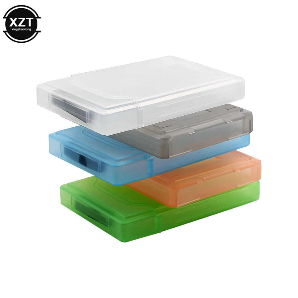 Portable 2.5 inch IDE SATA HDD Hard Disk Drive Protection Storage Box Plastic Protective Cover Case Game Accessories