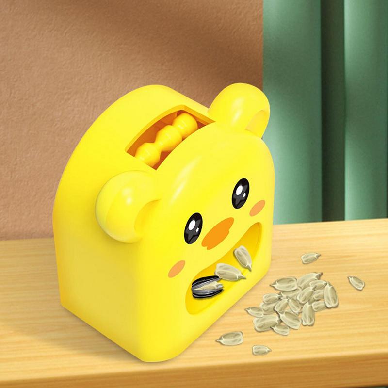 Sunflower Seed Peeler Sunflower Seeds Automatic Peeling Machine Cartoon Sensitive Melon Opener Safe For Protecting Teeth