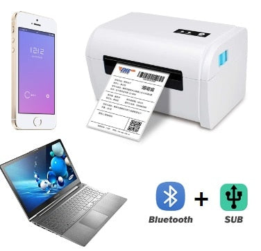 Shipping Label Printer Address Thermal Printer 4X6 Bar Code Printer USB High Speed Label Maker