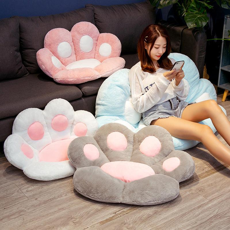 Cutelistore Plush Cat claw Pillow Seat
